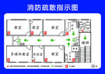 平面疏散图