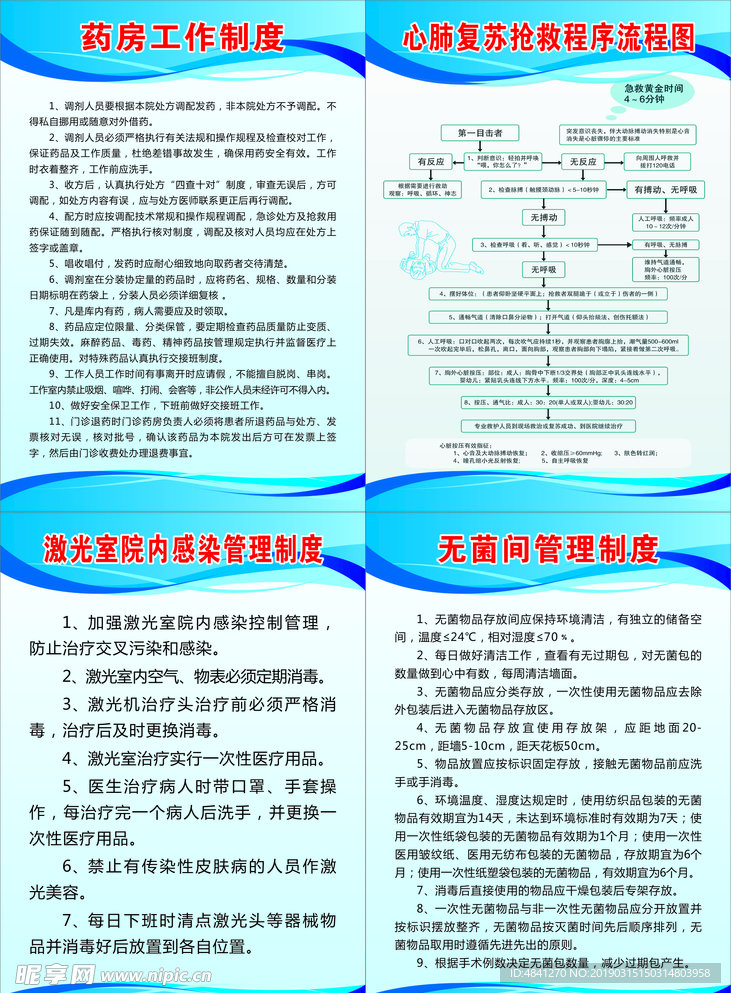 整形医院制度牌