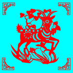 羊剪纸