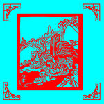 老虎剪纸