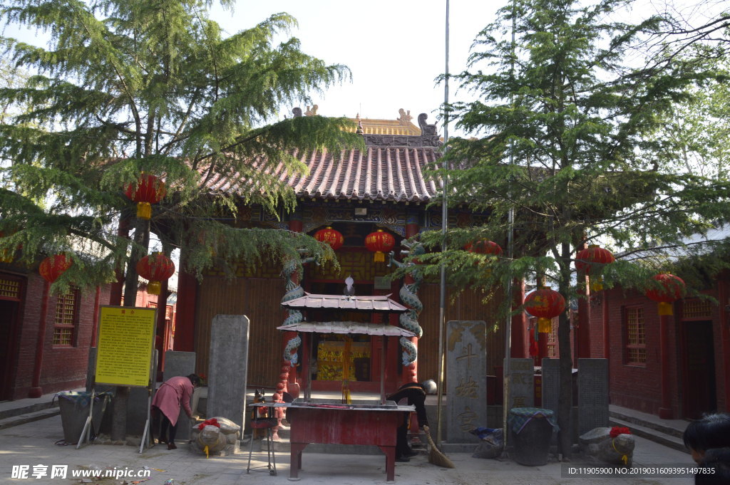 馆陶县孙庄斗姥宫庙会卫运河
