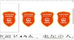 袖标臂章中铁铁建 党