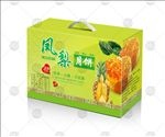 凤梨酥包装展开图不含效果图