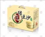 绿豆沙饼包装展开图不含效果图