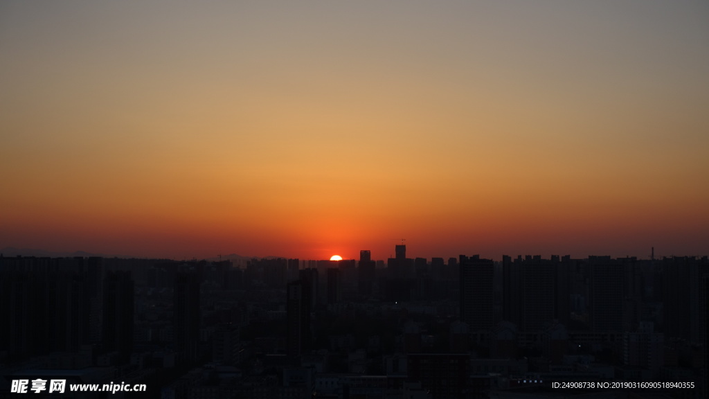 落日余晖