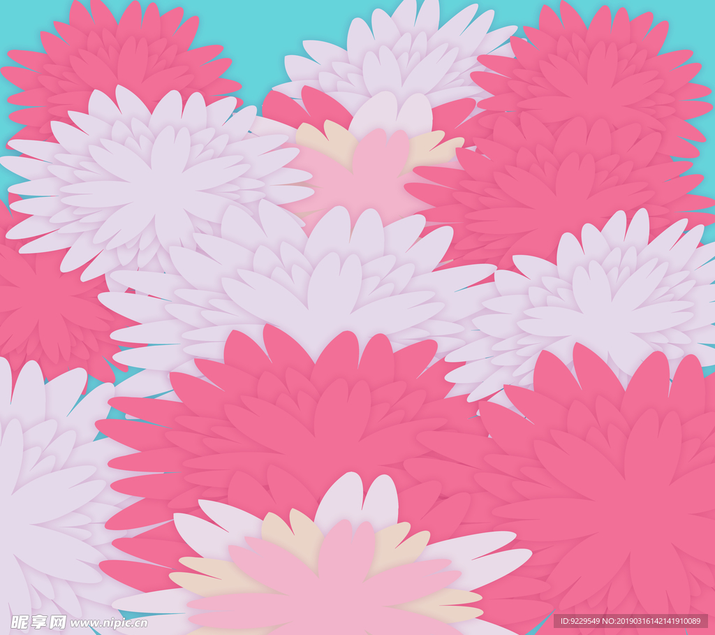 花菊花莲花