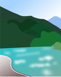 矢量山水