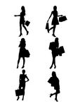 女人购物剪影