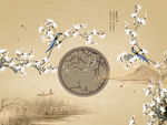 新中式背景墙