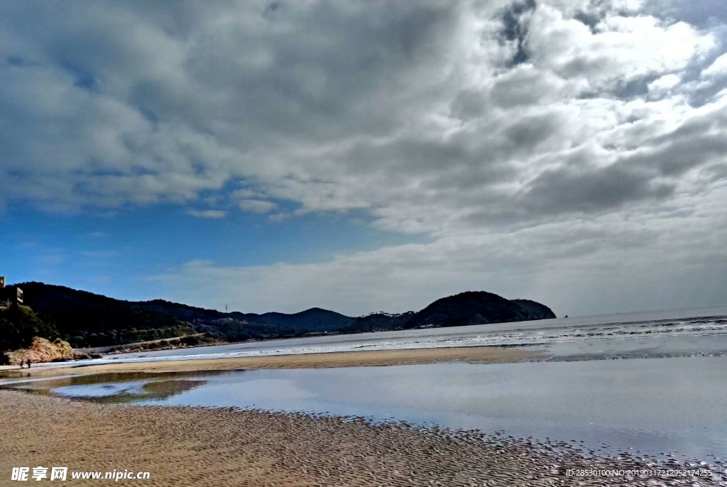 宁波半边山南山湾风景