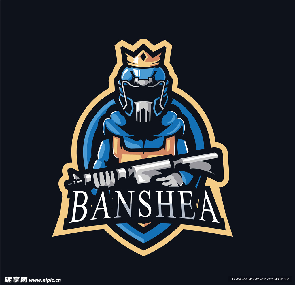 手绘卡通LOGO标志