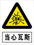 当心瓦斯