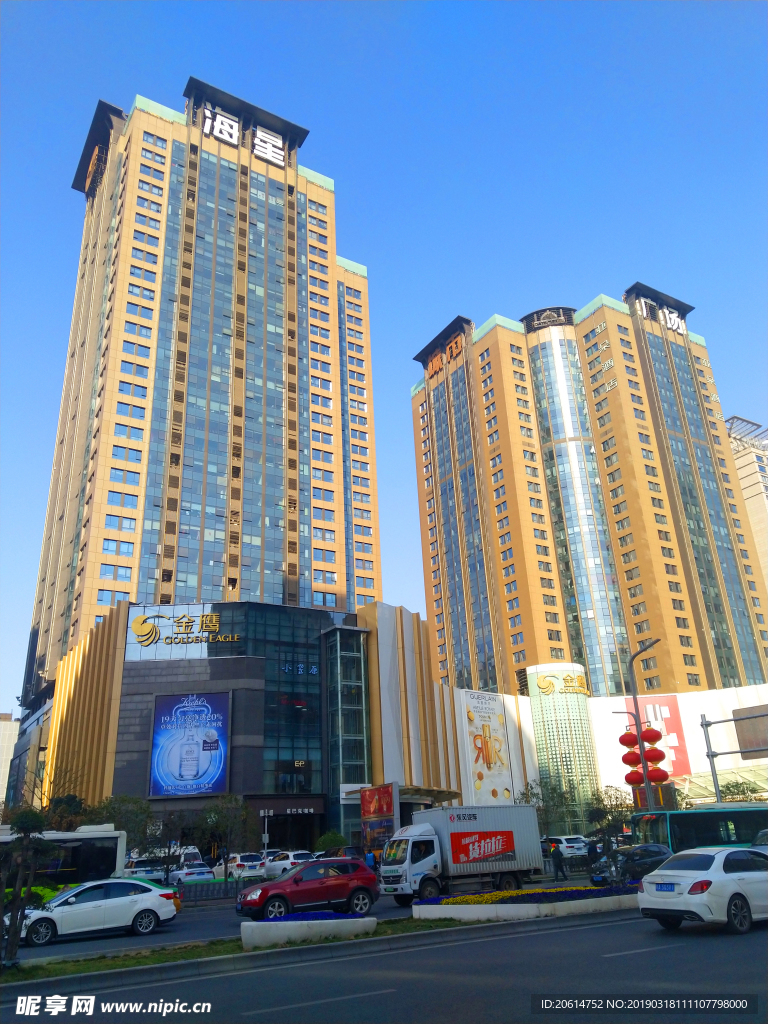 城市高楼风景