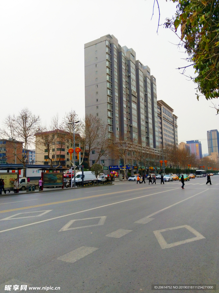 城市高楼风景