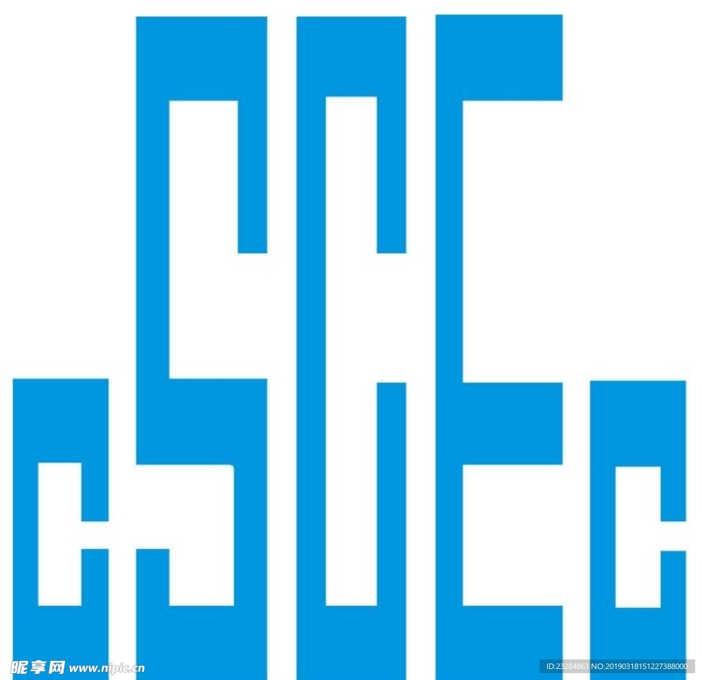 中建 标志 logo CI 中