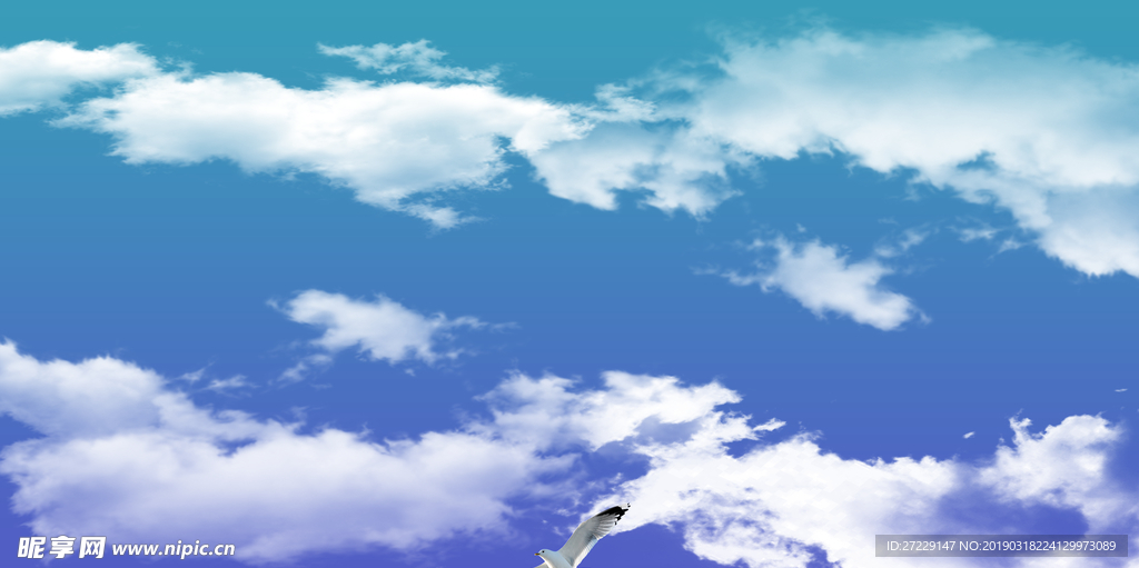 蓝天白云