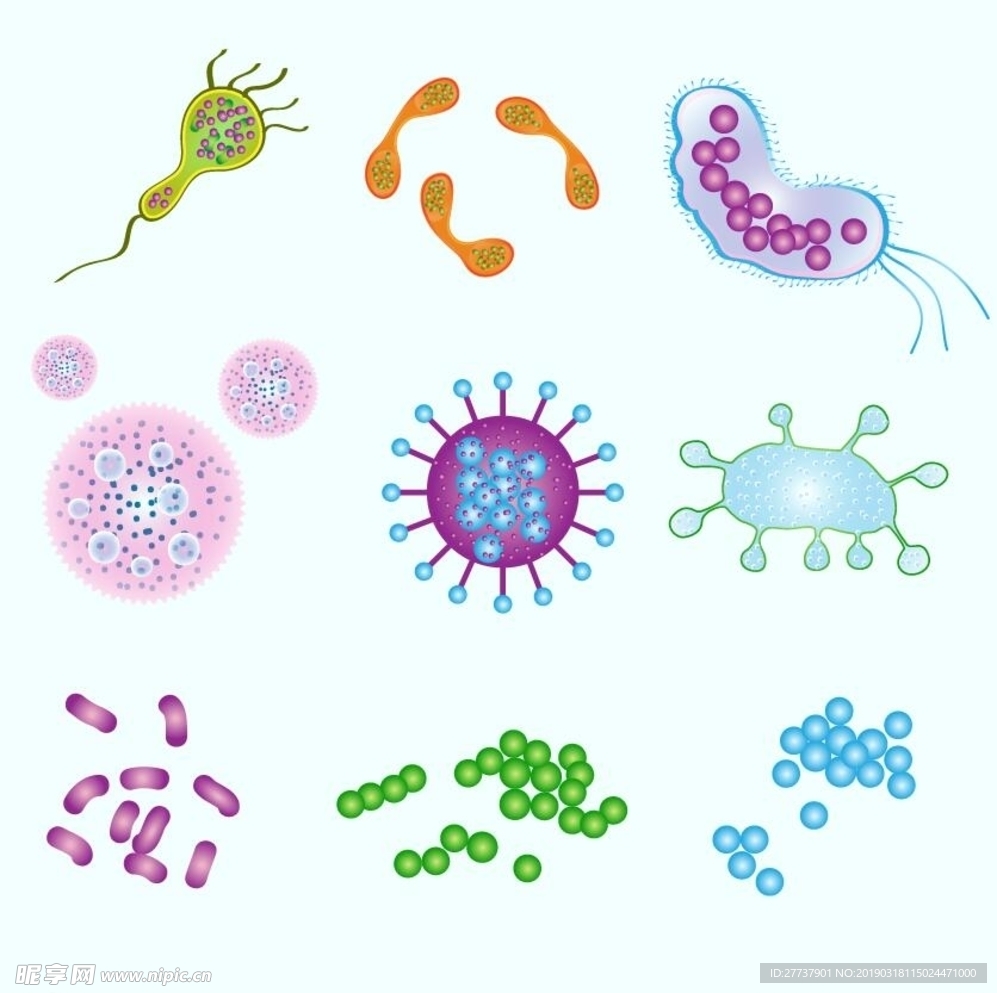 细菌素材