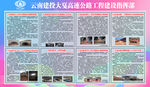 高速公路建设宣传栏
