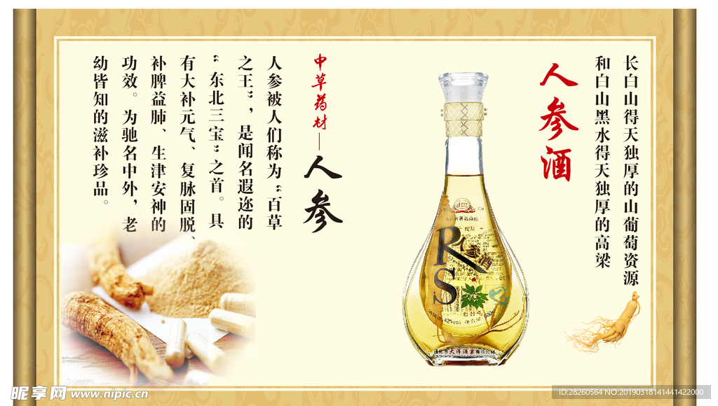 人参海报