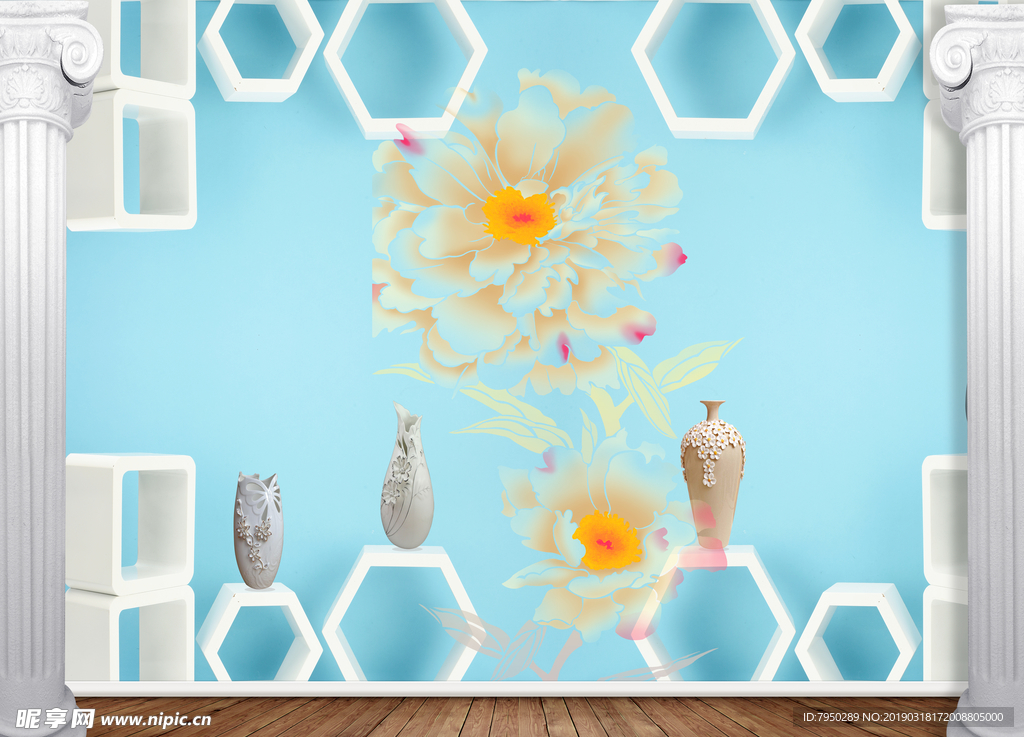 3D背景墙