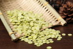 绿扁豆杂粮摄影细节图片