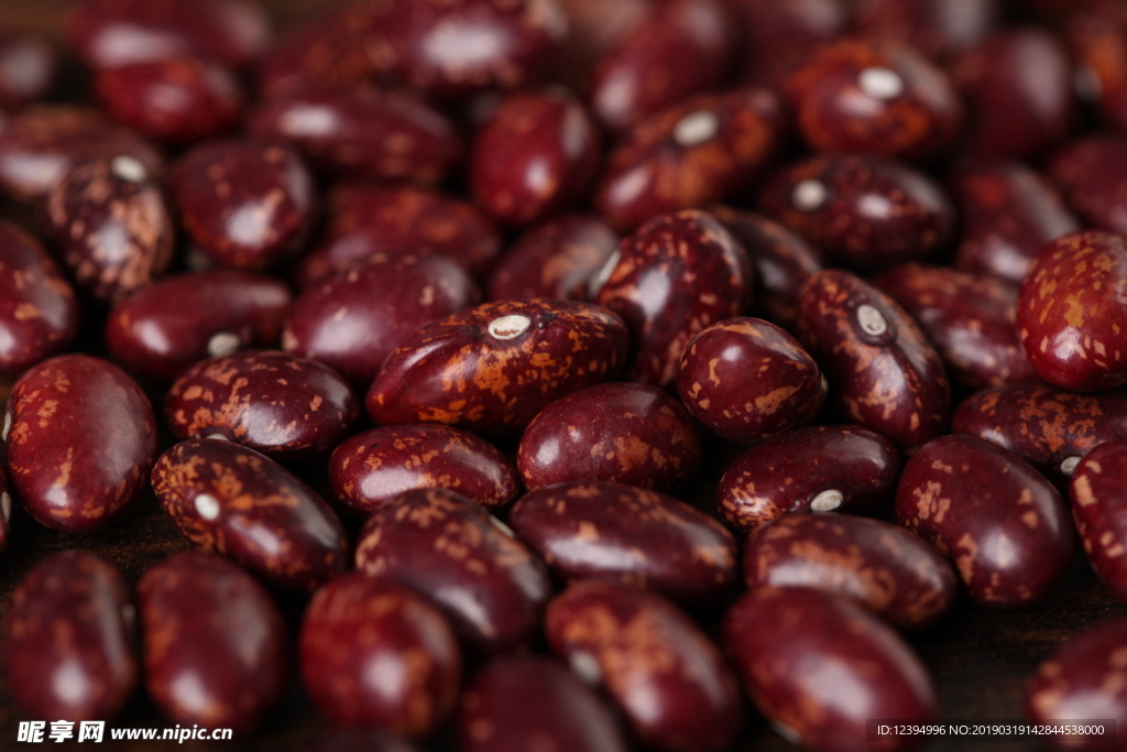 红豆杂粮摄影细节图片