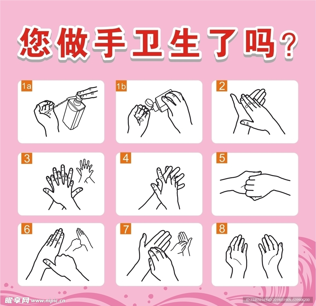 您做手卫生了吗