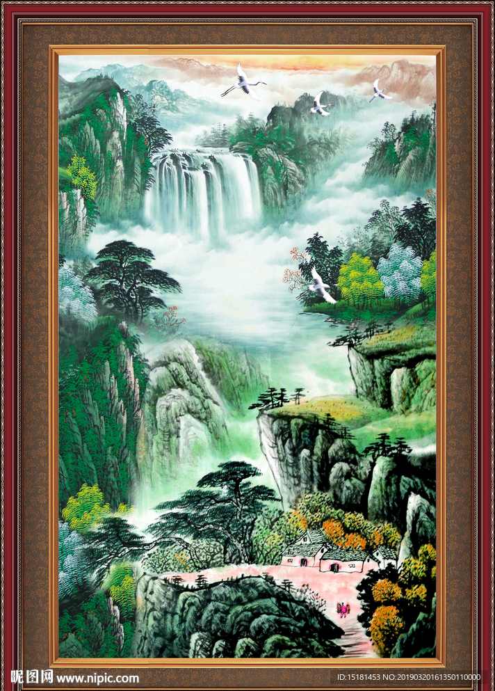 山水风景图