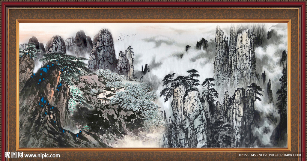 水墨国画
