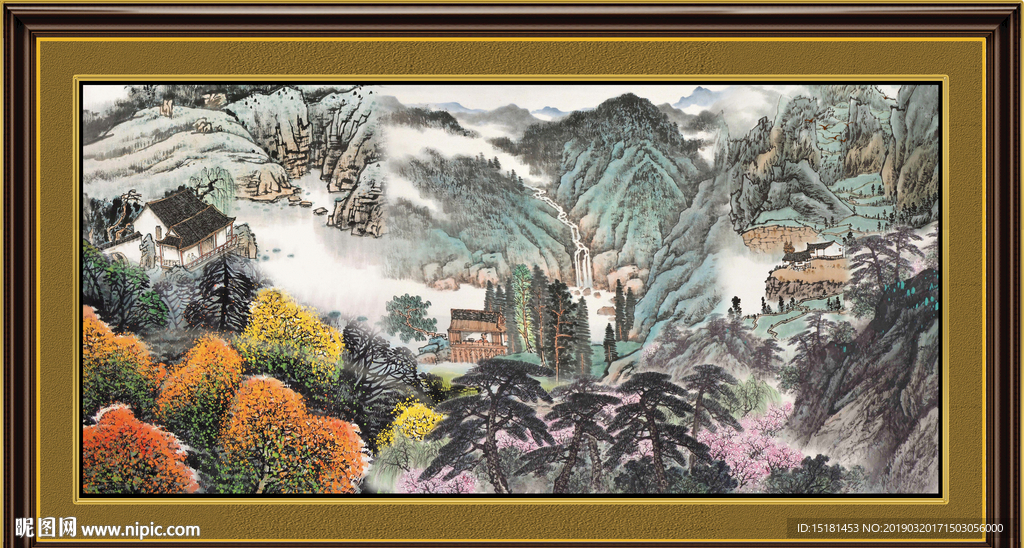 山水风景图