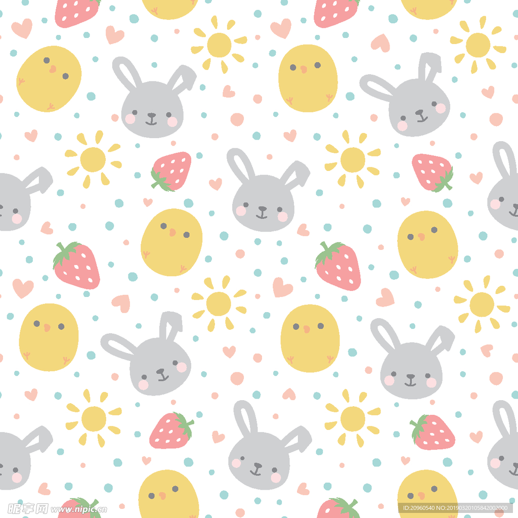 小兔子小草莓
