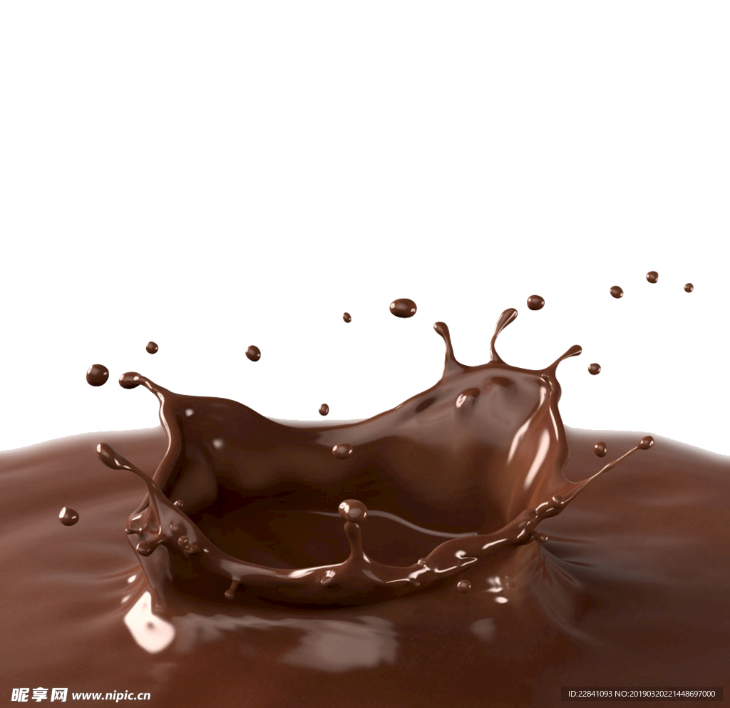 情人节 巧克力 可可液体
