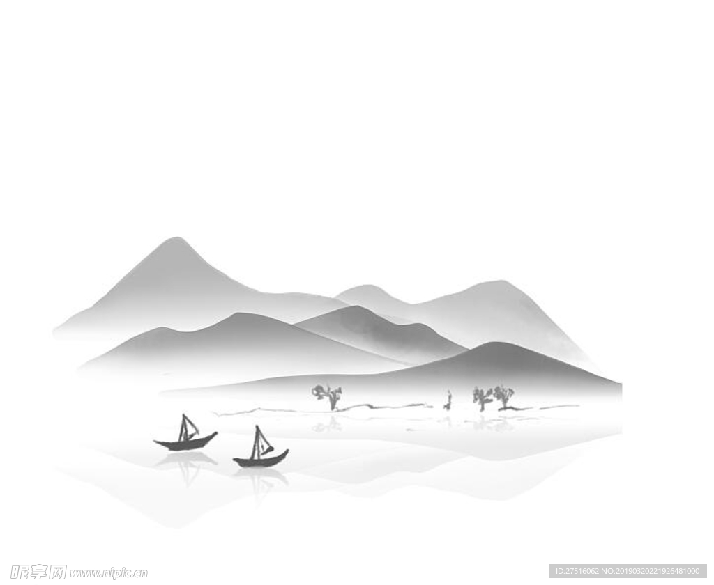 水墨山水