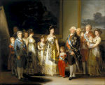 《卡洛斯四世和他的家庭》