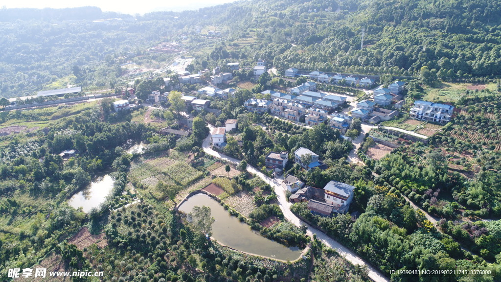 小组微生（丘陵）鸟瞰