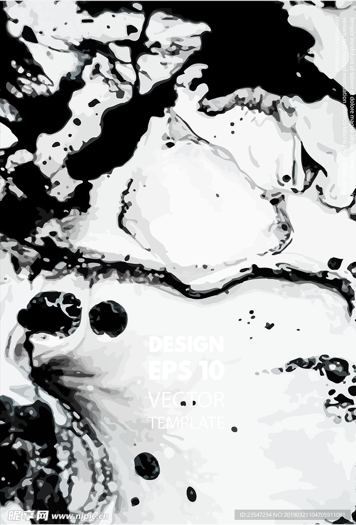 大理石 婚礼 设计  晕染背景