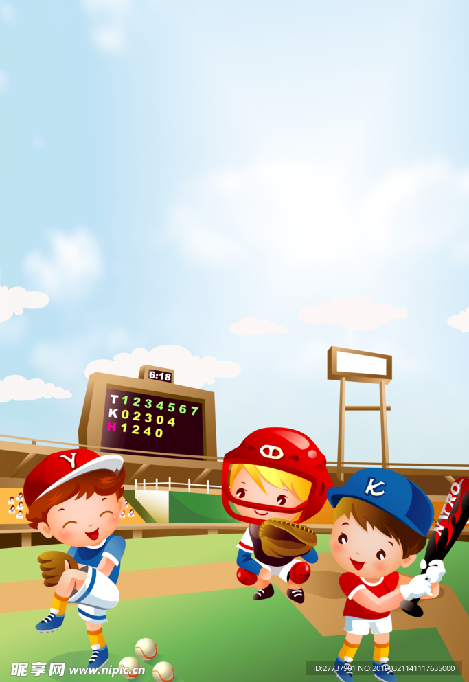 幼儿园背景
