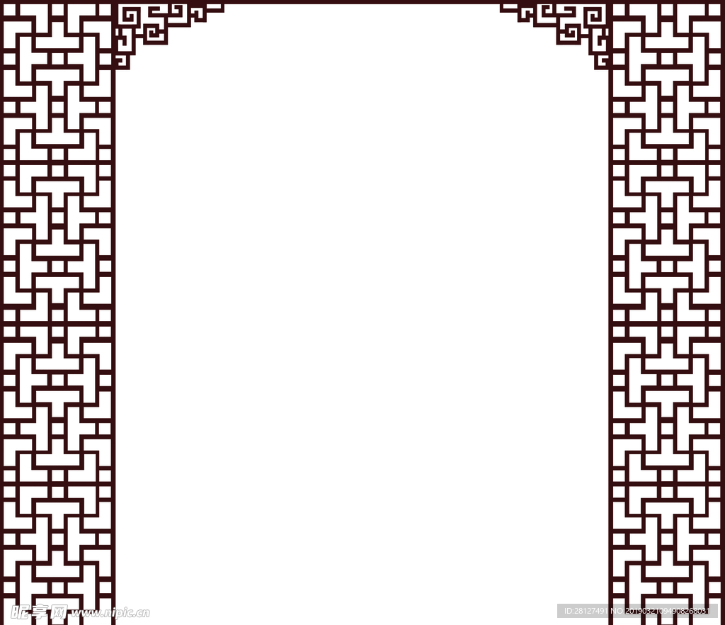 镂空背景墙