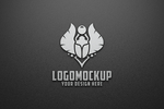 logo复古样机