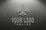 时尚logo展示样机