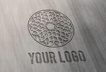 时尚logo展示样机