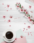 韩式春季情调海报