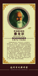 世界伟人挂图泰戈尔