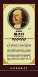 世界伟人挂图福楼拜