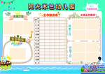 卡通 幼儿园展板 幼儿园宣传栏