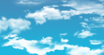 蓝色的天空