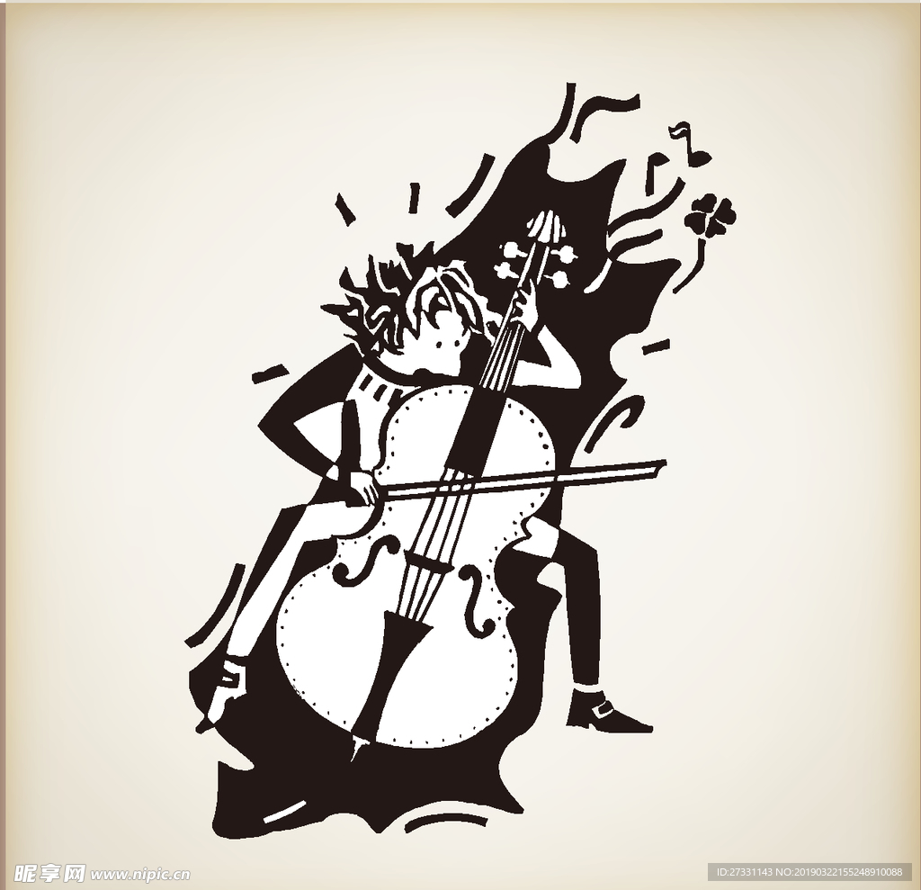 音乐舞蹈插画
