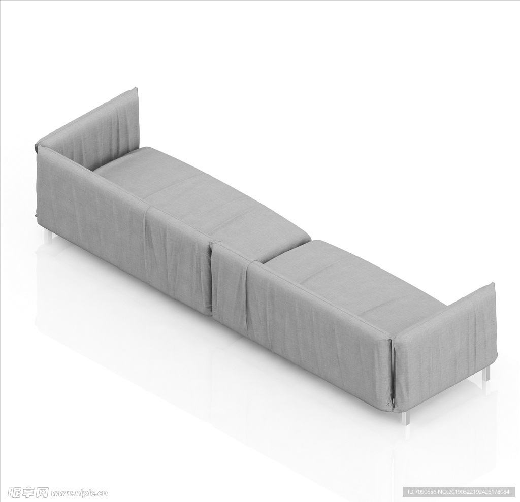 现代沙发茶几组合- 建E网3D模型下载网