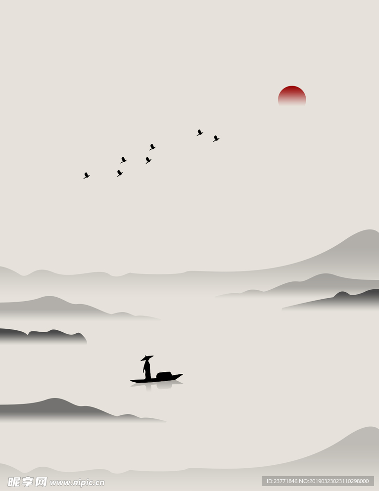 中式背景