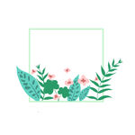 树叶装饰